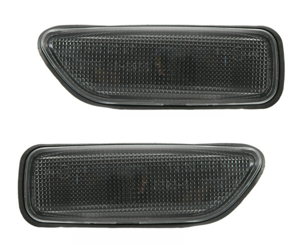 Seitenblinker Set FüR Volvo V70 XC90 XC70 S80 S60 Blinker Smoke Schwarz-image