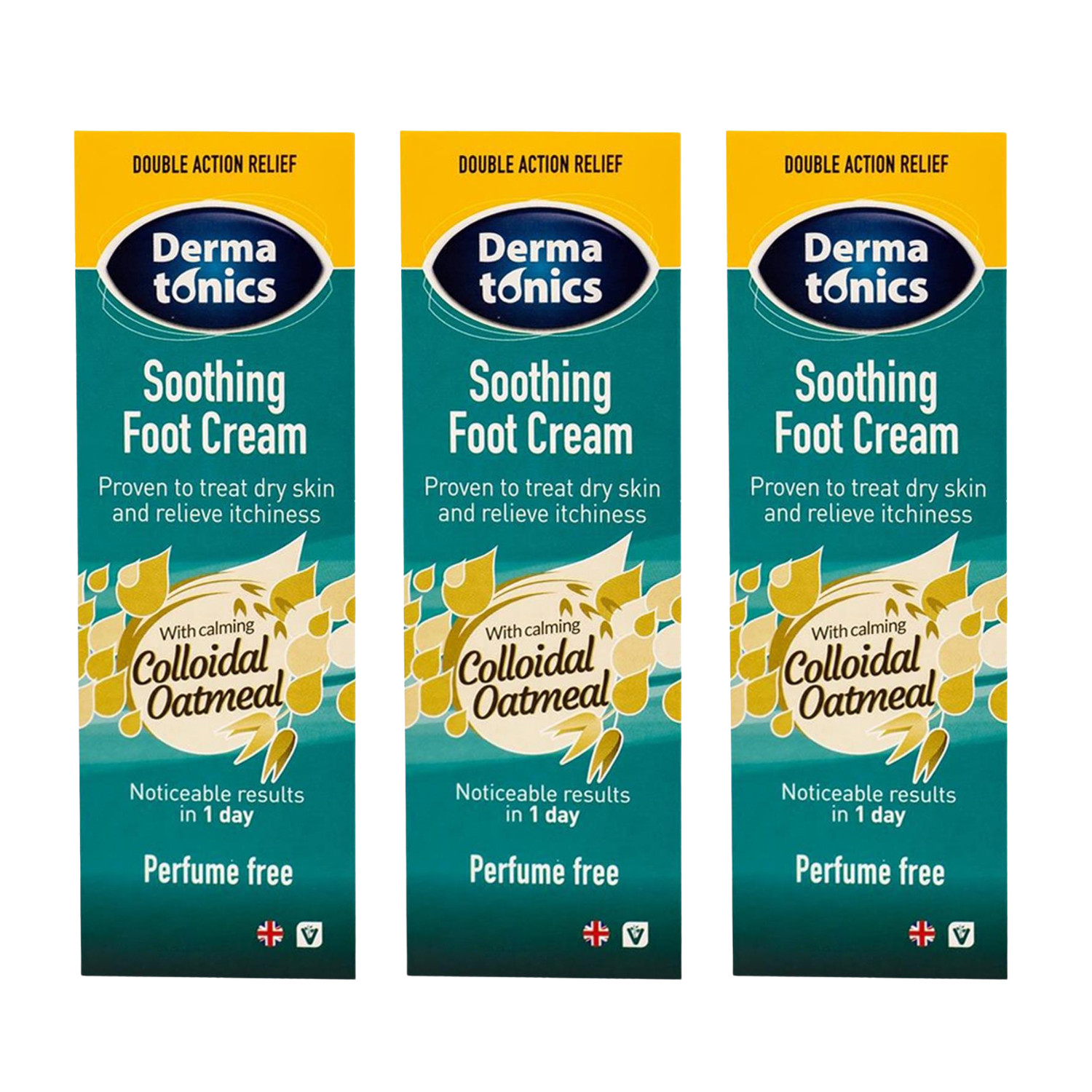 Dermatonics Soothing Foot Cream 70ml Colloidal Oatmeal Dry Sensitive Diabetic - Image 5