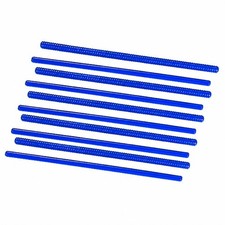 Fun Express Rhythm Sticks for Kids Bulk 10 Pack - Wood Claves Musical Instrument
