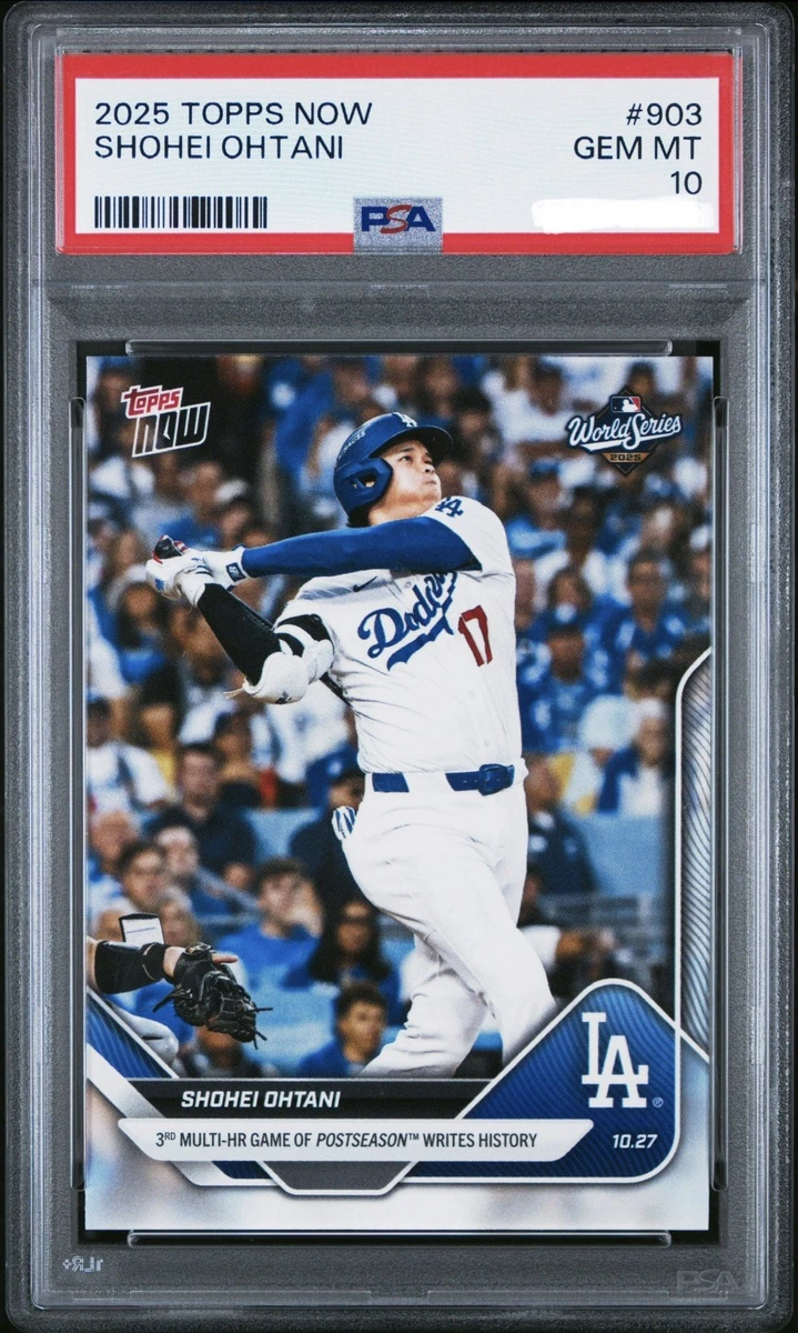 Los Angeles Dodgers Baseball Grade 10 Sports Trading Cards