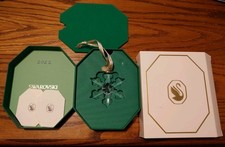 2022 Swarovski Crystal Annual Snowflake Star Ornament Complete