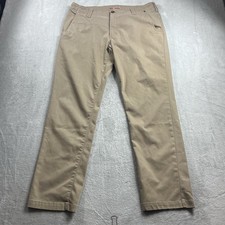 5.11 Tactical Pants Mens 36x32 Brown Straight Leg Khaki Chino Casual 74481-070