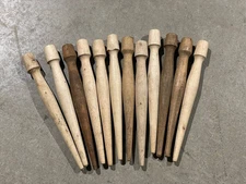 USGI Original WW2 US Army Wooden Pup Tent pegs Lot of 12