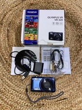 Olympus VR-320 14 MP 12.5 X Zoom Original Box, Case, USB Data/Charger Battery