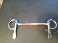 new half cheek bit 5 in mouth copper mullen