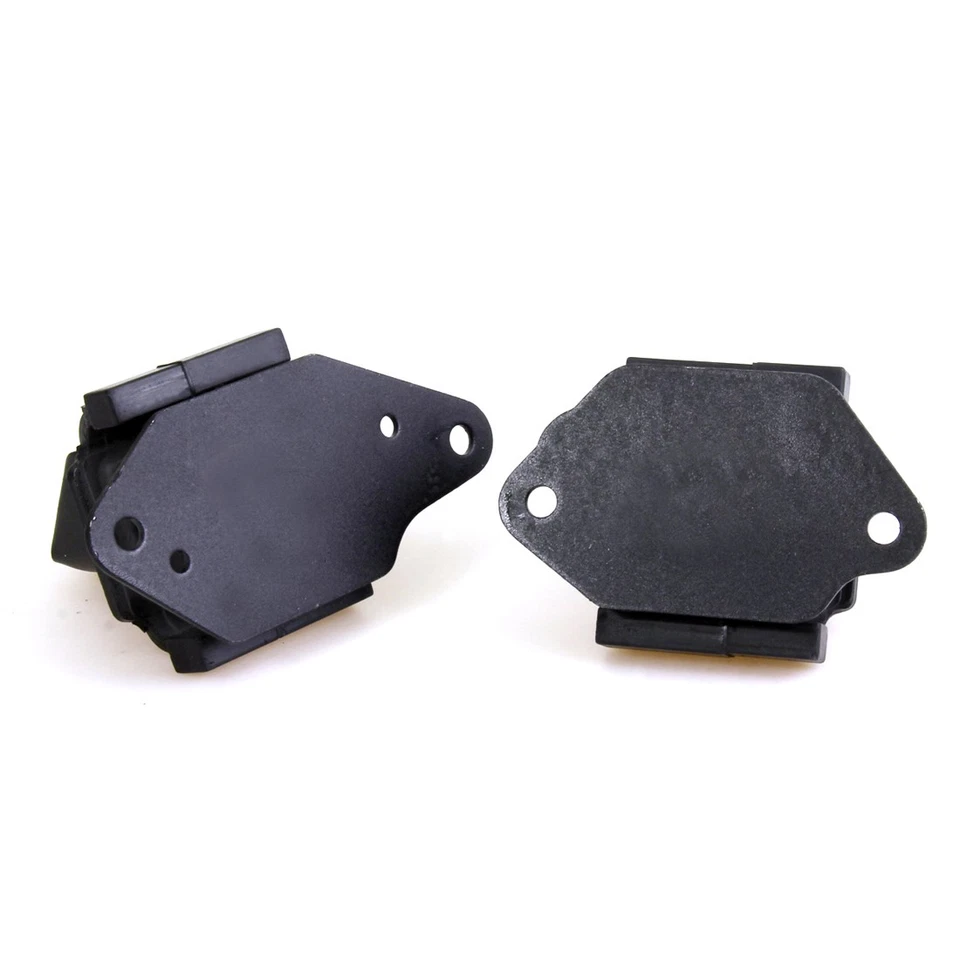 NUEVO par de soporte de montaje de motor de acero negro para camioneta Isuzu D-Max utilitaria nuevo Foto 3 de 4