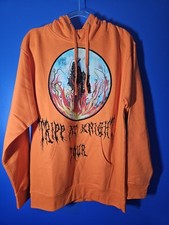 Trippie Redd Orange Hoodie Size Medium