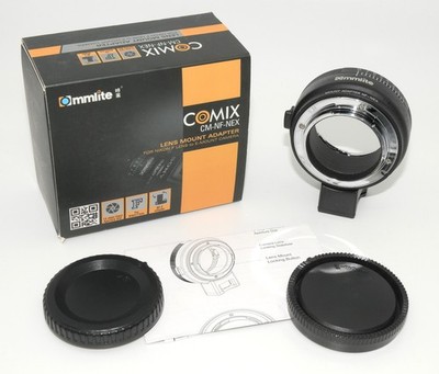 Commlite Comix Lens Mount Adapter CM-NF-Nex  2325/64