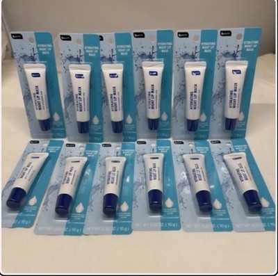 12 X B.Pure Hydrating Night Lip Mask  Hyaluronic Acid Vitamin E Shea Butter (B83