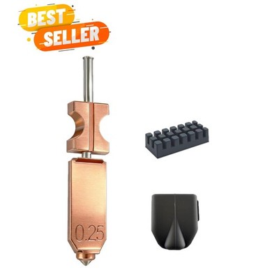 Upgraded 0.25mm Hotend Kit for Flashforge AD5X Quick Release Nozzle Extruder ...