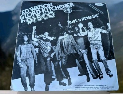 Ed Watson Lord Kitchener Just A Little Bit 12 Inch Single Vgc+ Vinyl Play Tested