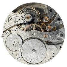 Antique 16s Illinois B. Gutter  Sons Mechanical Pocket Watch Movement 303 USA