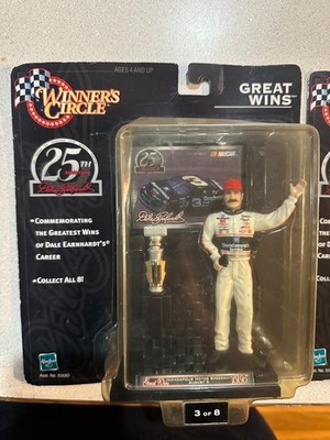 Vintage 1999 Winners Circle Dale Earnhardt Sr Hasbro Figure x2 (1 of 8, 3 of 8)