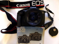 Canon EOS 650 SLR 35mm Camera,Canon EF Zoom 35-70 f/3.5-4.5 Lens Japan,Manual
