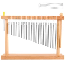 EASTROCK 20 Note Chime Table Wind Chime Bar Percussion Instrument Single Row