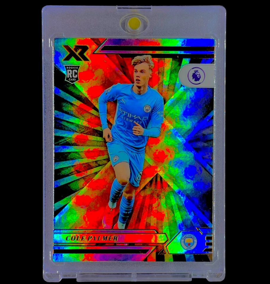 COLE PALMER ROOKIE REFRACTOR DE BRONCE HOLO RC Panini no automático - CHELSEA FC Foto 2 de 4