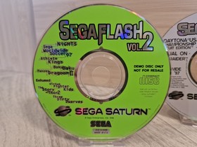 Sega Flash Vol. 2, 3 & 4 Demo Disc Sega Saturn - Discs Only