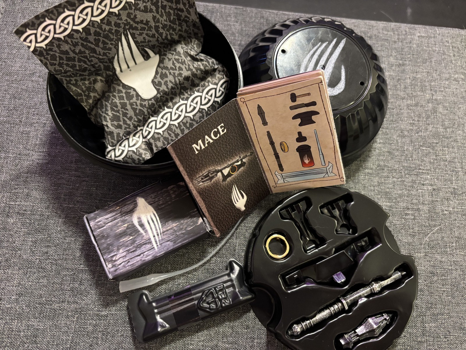 Miniverso Señor de los Anillos/LOTR~ ¡Difícil de encontrar! EDICIÓN LIMITADA Raro Sauron Mace