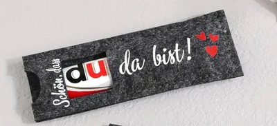  Schön, dass du da bist!    Kleine Aufmerksamkeit mit großer Wirkung.