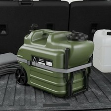 28 l Wassertank mit Rollen tragbar Wasserkanister mit Hahn Stur f&uuml;r Outdoor