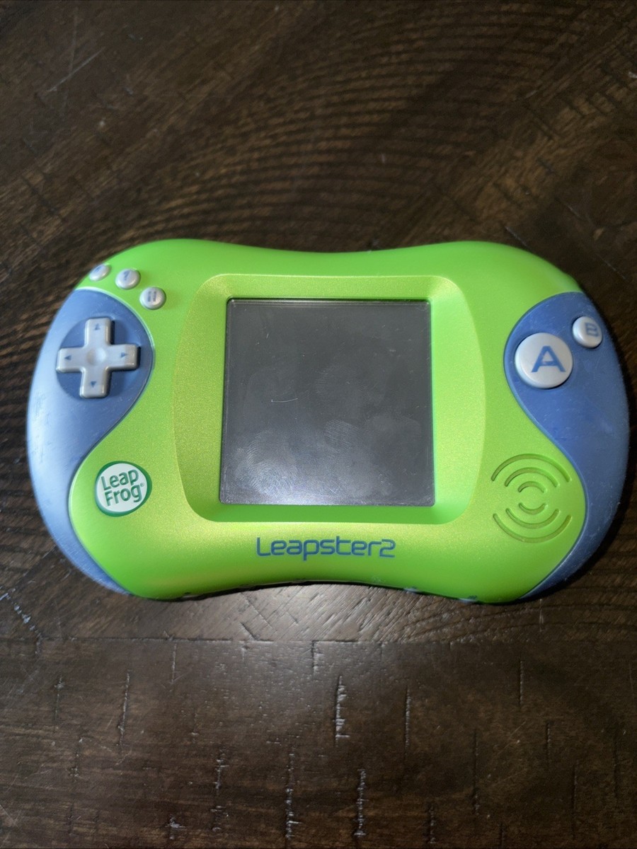 Leapfrog Leapster 2 Learning Game System w/4 CIB Classics +