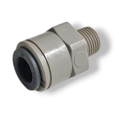 John Guest PM010821S Male Connector  -  5/16'' x 1/8'' NPTF