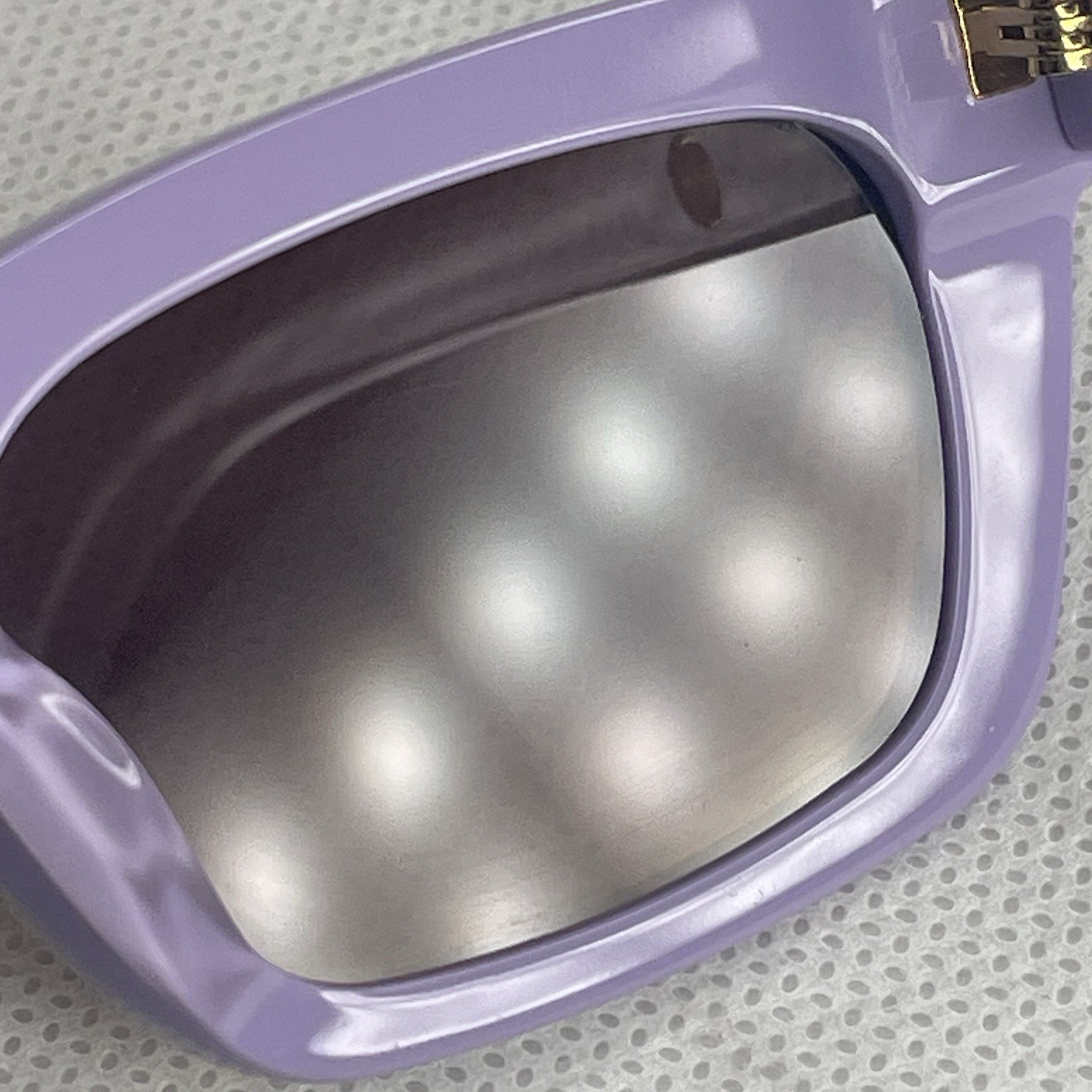 MACHETE Ruby Sunglasses Handmade Violet Italian A… - image 11