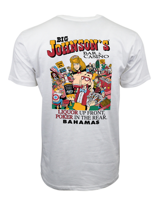 #ad #ad Big Johnsons Bar And Casino Graphic T Shirt $14.99