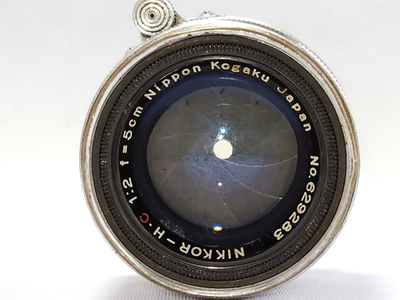 Nippon Kogaku Nikon Nikkor H C 5cm 50mm F2 LTM L39 Lens【EXC+4