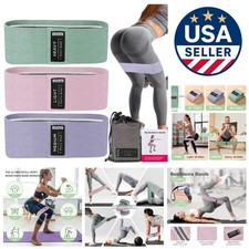 Portable Booty Band Set: 3 Resistance Levels for Targeted Leg and Butt Exercises