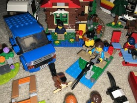 Lego Creator + City Camping Forest Sets Lot - 31048, 31052, 31108, 60117&hellip;