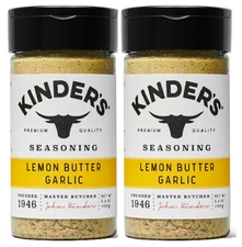 Kinder's Lemon Butter Garlic Seasoning Bottle 2 Pack