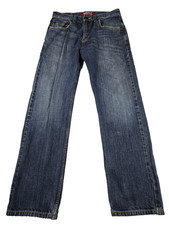 Levis 514 Red Tab Jeans Boys 16 Reg 28 x 28 Straight Leg Denim Blue Jeans