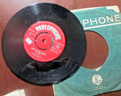ADAM FAITH -  - WHAT DO YOU WANT? / FROM NOW UNTIL FOREVER  1959  VG