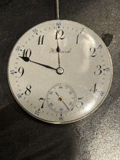 VERY RARE SERIES VII E. Howard pocket watch movement only, working, 17 jewels