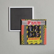The Rolling Stones - From The Vault No Security Album Cover Locker Fridge Magnet