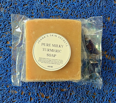 #ad PURE MILKY TURMERIC SOAP $10 each JOANA#x27;S SKIN SECRETS $10.00