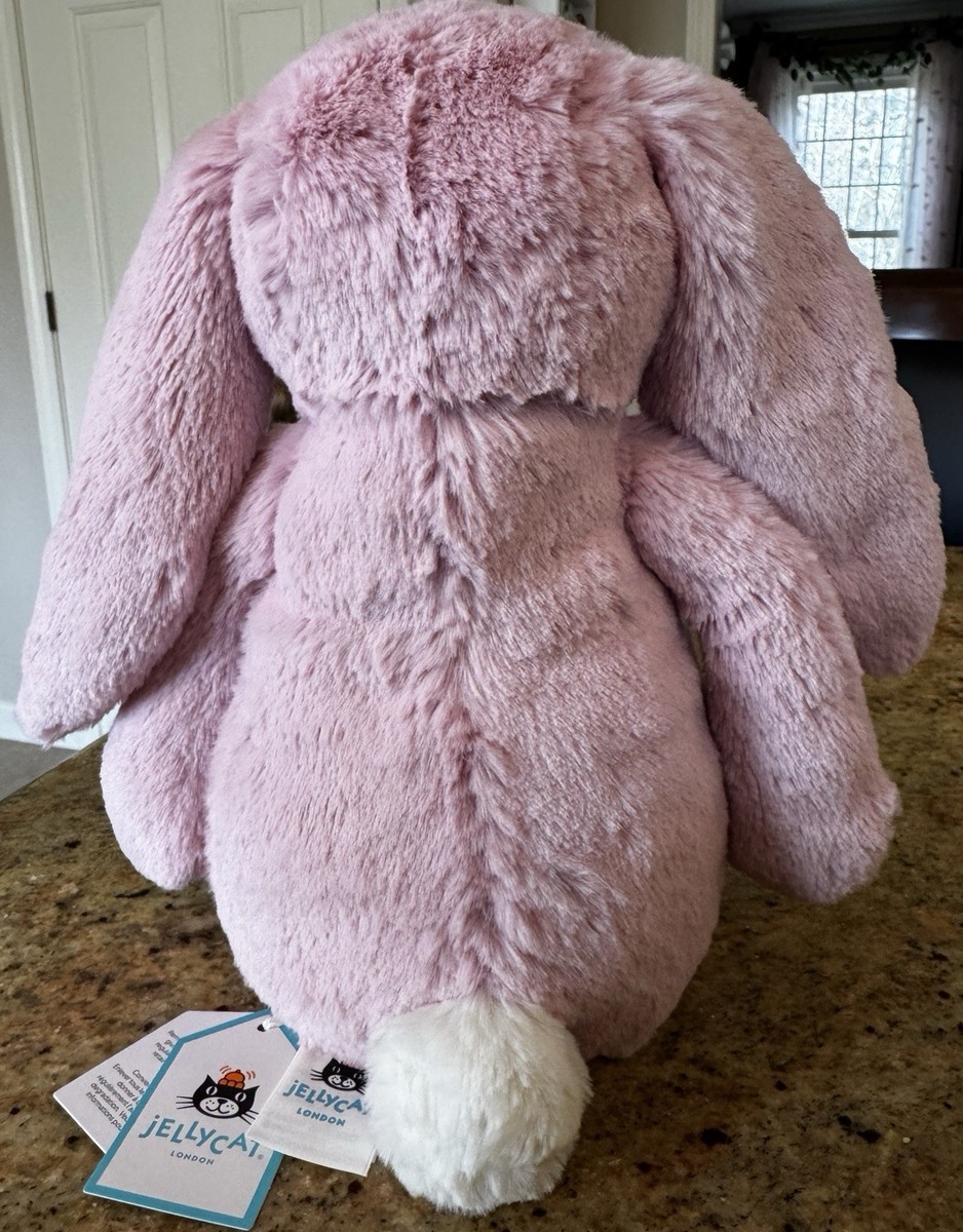 Jellycat London Bashful Tulip Pink Bunny BAS3BTP New With Tags US