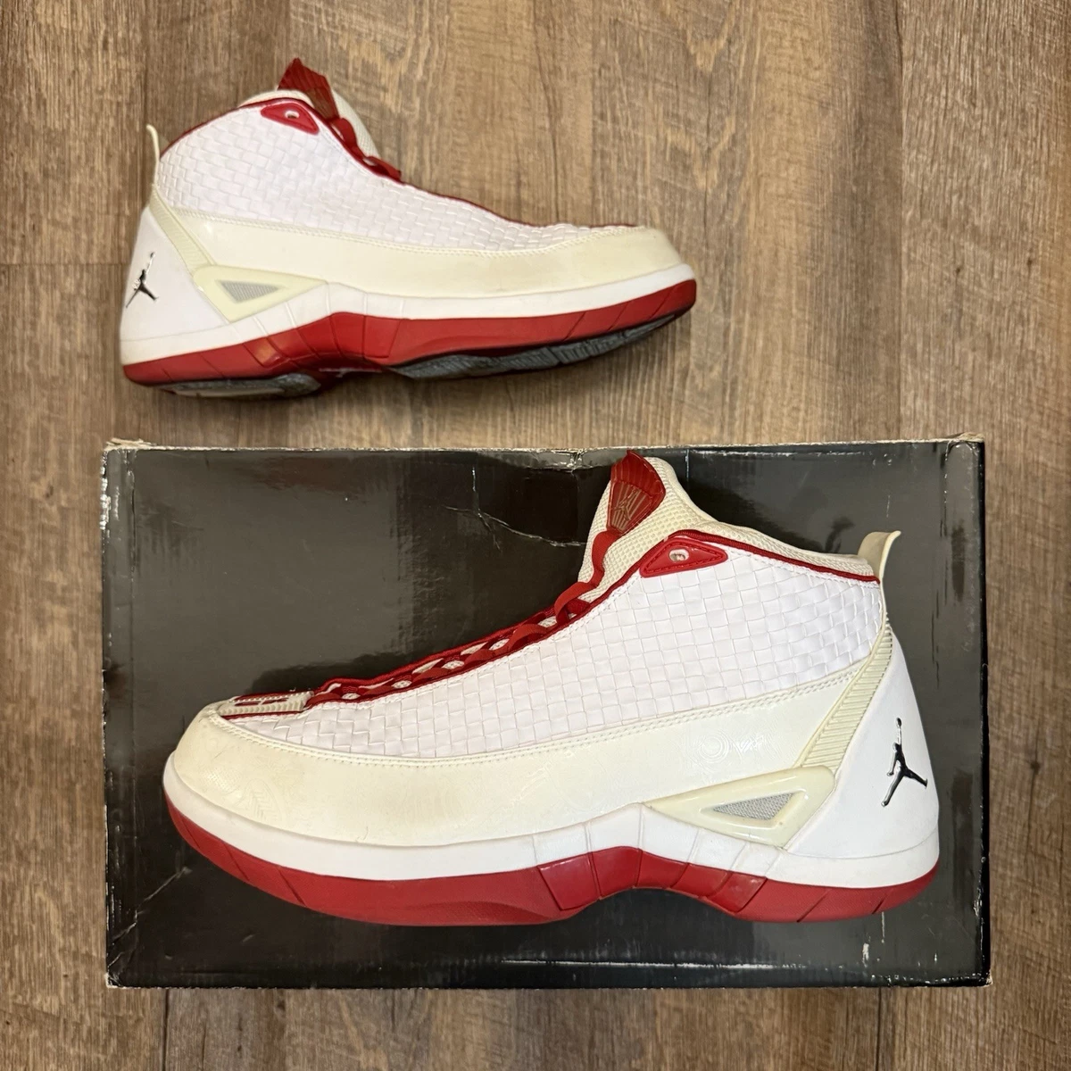 Las mejores ofertas en Jordan 15 Retro SE White Red | eBay