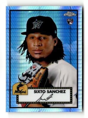 2021 Topps Chrome Platinum Anniversary - Sixto Sanchez #17 (RC) Prism Refractor