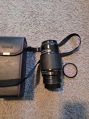 Sigma AF 75-300mm DL Zoom Lens f4-5.6 Plus Tiffen | eBay
