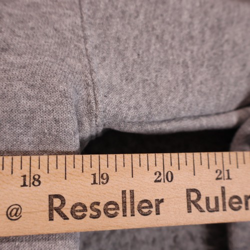 Soffe US NAVY Hoodie Adult Medium Gray Pullover Fleece Sweatshirt Gym Training - Picture 4 of 6