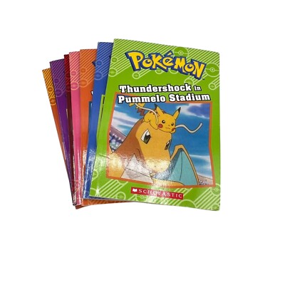 Set of 7 Pokemon Series Scholastic Children Chapter Books 2017 Gently Read