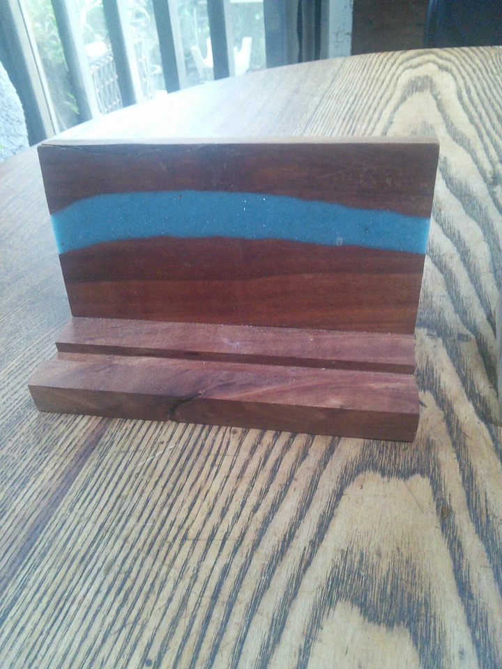 Soporte para teléfono tableta o libro, soporte para tableta de escritorio, hasta 7"x4"x" para iPhone, iPad Foto 2 de 4