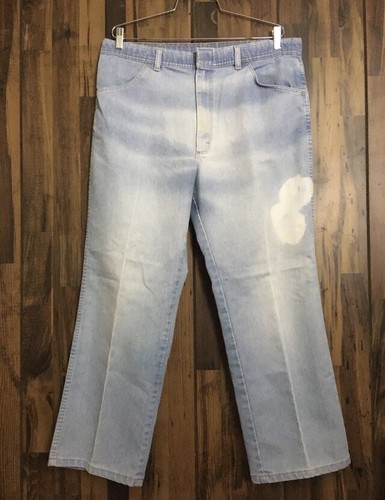 wrangler blue jeans / pants acid wash 