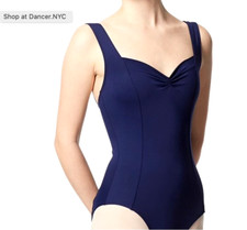 LULLI DANCEWEAR Princess Seamed Leotard - Black - Extra Small   FREE SHIP