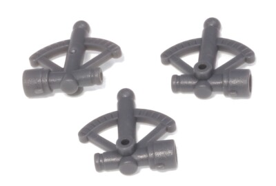 LEGO - 3 Sextanten dunkelgrau / 3 Dark Bluish Gray Sextant / 30154 NEUWARE 