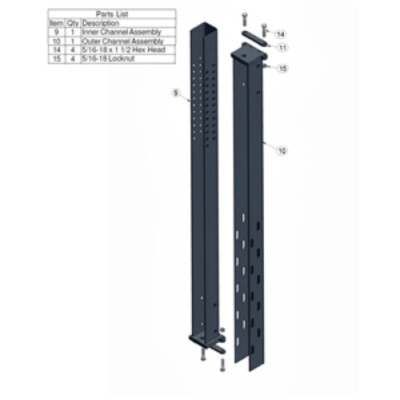 Morryde RE21-004 X Factor Performance Cross Member LRE RE And TRE Suspensions