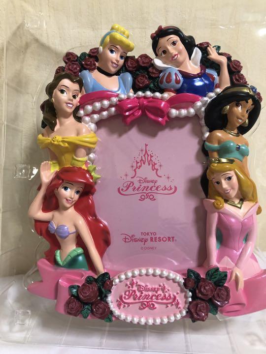 Disney Princess フォトフレーム ディズニーストア Tokyo Disney Store Disney Princess Photo Frame Rare Japan | eBay