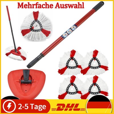 Für Vileda Turbo Wischmop Easy Wring Clean Moppkopf Teleskopgriff Wischbezug DE